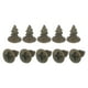 thumbnail image 1 of Tornillos de madera de latón, M3x6mm Phillips de cabeza plana autoperforante para bisagras de puertas, muebles de madera, paquete de 100, 1 of 5