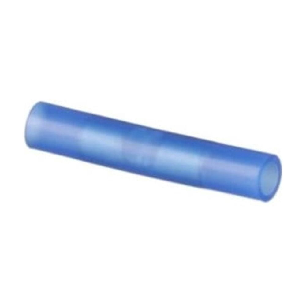 Butt Splice Wire Connector, 14 AWG Max, Blue, Nylon Insulation, 600 V, 100 PK BSN14-C