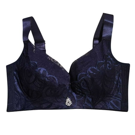 

fvwitlyh Bras for Women Sports Bra Compression Sports Bra plus Size Ultra Thin Large Bra Female Full Cup Adjustable Womens Bras Push up plus Size