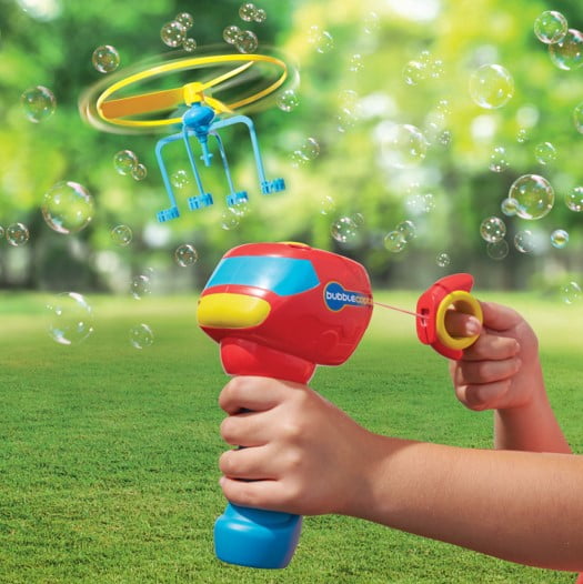 Play Day Bubble Copter, Launch Bubbles Into the Sky, Includes 4oz Bubble Solution