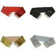 thumbnail image 4 of Sonducket Lentejuelas brillantes cinturón de cintura cinturones brillantes vestido Correa estirable pretina decoración de ropa vestidor para fiesta Ropa, zapatos y accesorios Miscelánea Plata Sonducket AP013219-04, 4 of 6