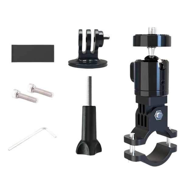 Soporte para manillar de bicicleta Zulema con rotación de tornillo de 1/4 Soporte para bicicleta