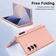 thumbnail image 4 of Allytechgroup for Samsung Galaxy Z Fold 6 Case with Stylus Pen + Pen Holder + Screen Protector, Full Body Protective Hinge Protection Rugged Case for Women Men, Pink, 4 of 7