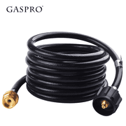 GASPRO 12FT Propane Tank Adapter Hose, Propane Adapter 1lb to 20lb, Converts 1lb Appliances to 5-40lb Tanks, Fit for Coleman Camping Stove, Buddy Heater, Tabletop Gridde and More