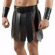 thumbnail image 2 of Vestido romano Medieval renacentista para hombres adultos, disfraces de Cosplay de gladiador Guerrero, caballero, fiesta de Carnaval de Halloween, Saias, 2 of 3