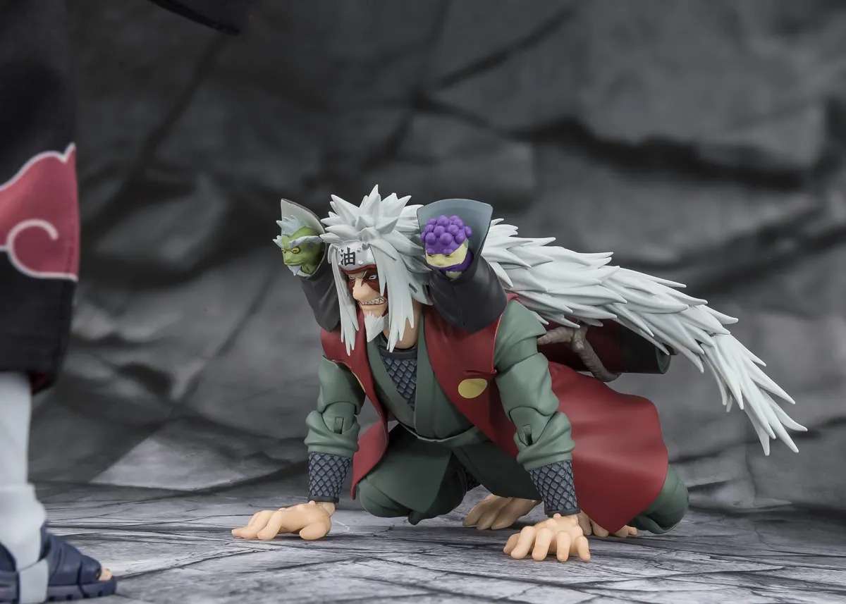 Naruto S.H.Figuarts Jiraiya -Hidden Leaf Heroic Master Sage- Collectable Figure [Sage Mode Set]