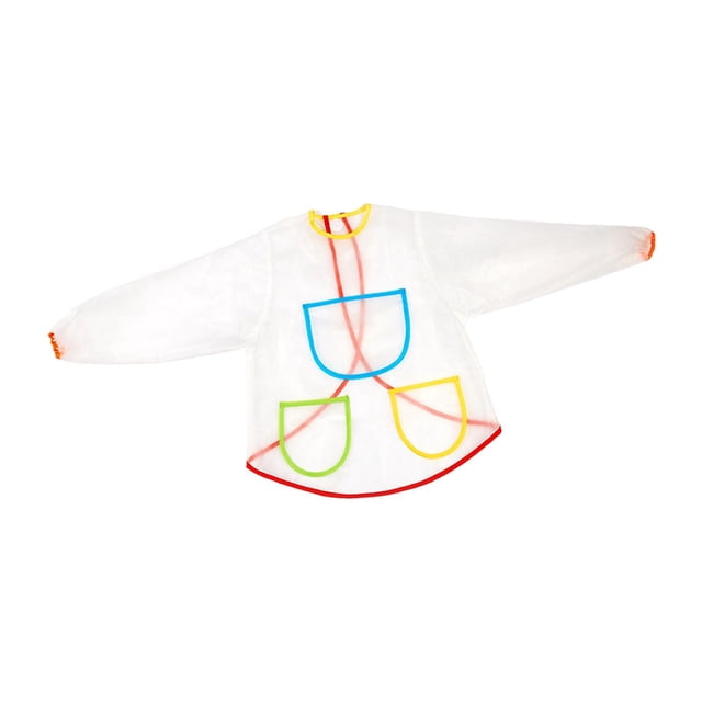 Delantal de pintura Zulema Niños Niños Smock Escuela Kindergarten Artesanía Bebé Comer S