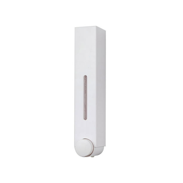 Bewildely Dispensador de espuma ABS desmontable recargable montado en la pared a prueba de fugas anticorrosivo Manual hogar Hotel dispensadores de a Juegos de accesorios de baño Blanco 1 Boquilla Bewildely HA067177-04