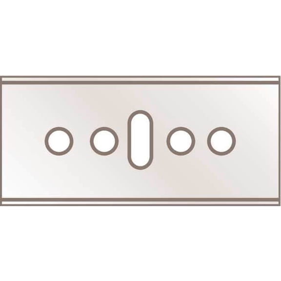 Martor Four Sided Replacment Blade,1-17/32",PK100 45.60