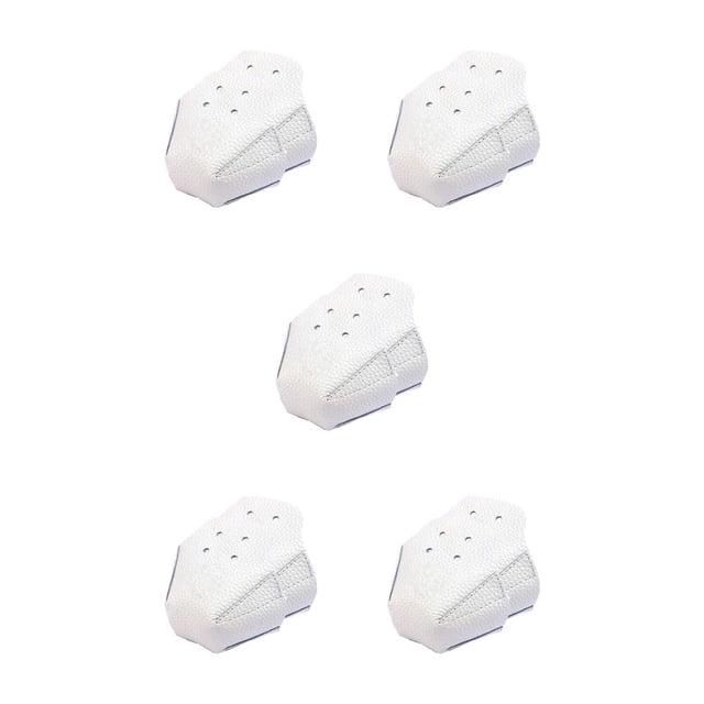 Naiovety 1 par de protectores para los dedos de los pies con 4 agujeros, protección constante, protectores para los dedos de los pies de los No. 4 5piezas