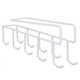 thumbnail image 5 of Estante organizador de almacenamiento duradero, resistente y multifuncional con ganchos en dormitorio, cocina y baño, 5 of 8