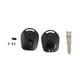 thumbnail image 2 of Fob 2 Botones A Distancia Funda Carcasa Cubierta Negro Reemplazo Apto Para SSANGYONG Actyon, 2 of 7