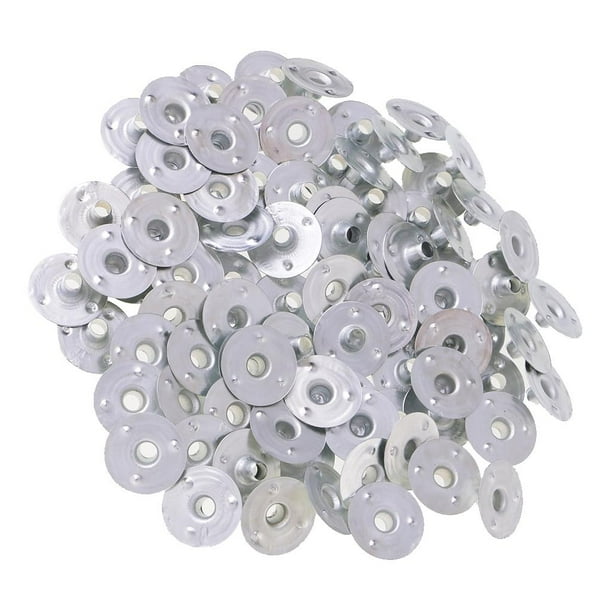 200 piezas de 6 tamaños para hacer velas/velas de té, velas votivas de metal autocentrantes 200 piezas-14x3mm