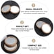 thumbnail image 5 of EeaseMX 2 espejos de maquillaje de tamaño mini, redondos, portátiles, de bolsillo, compactos., 5 of 8