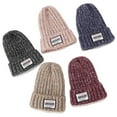 thumbnail image 4 of Dyfzdhu Fashion Wool Cap Women Winter Knit Hat Collar Set Thick Warm Solid Earmuff, 4 of 4