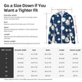 thumbnail image 5 of Lsque Daisies Flowers UPF 50+ Lightweight Sun Protection Men's Women's Long Sleeve Shirt, Hoodie Performance -XX-Large, 5 of 9