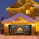 thumbnail image 1 of Banderín festivo de Navidad para el garaje: alegres fiestas para tu garaje, 1 of 4