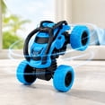 thumbnail image 4 of Double Sided Remote Control Stunt Car, 360°Rotating Flip RC Vehicle with Bright LED Lights, Rechargeable Off Road Toy Car, Kids Birthday Gifts, All Terrain Stunt Toys for Indoor Outdoor Play, 4 of 7