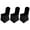 Black-3pcs, variant on Clearance Under 20 - 4PCS Dining Chair Slip Covers without Arms Spring Chair Covers Birthday Chair Cover Stretch Chair Covers Party Chair Covers Seat Covers Dining Chairs