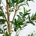 thumbnail image 6 of Nearly Natural Potted Olive Artificial Tree - 9' - Green, 6 of 7
