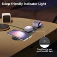 thumbnail image 6 of YIYUN Travel 3-in-1 Fast Wireless Charging Station – Foldable Charger for Galaxy S25/S24/S23, Watch Series, and Buds., 6 of 14