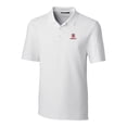 thumbnail image 2 of Men's Cutter & Buck White Bradley Braves Big & Tall Forge Stretch Polo, 2 of 3