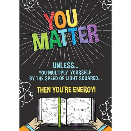 Eureka EU-837527 13 x 19 Inches You Matter Poster pack of 4