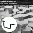 thumbnail image 4 of Harpily Fixing Clip Tracking Camera Bracket Screw Bracket for Reliable Camera Placement Tracking Camera Bracket for Hunting One Size Black, 4 of 7