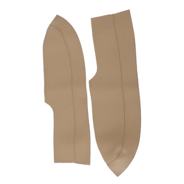 YAHHU Funda de Reposabrazos de Cuero de Microfibra para Puerta Delantera de Civic 2005-2011 (Beige / 24.00 cm / 9.4 inches) - 1 Pack