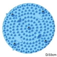 thumbnail image 6 of Foot Massage Acupressure Mat Muscle Relaxation Acupuncture Mat Pilates Fitness Round Accessories Foot Training Mat Workout Yoga, 6 of 7