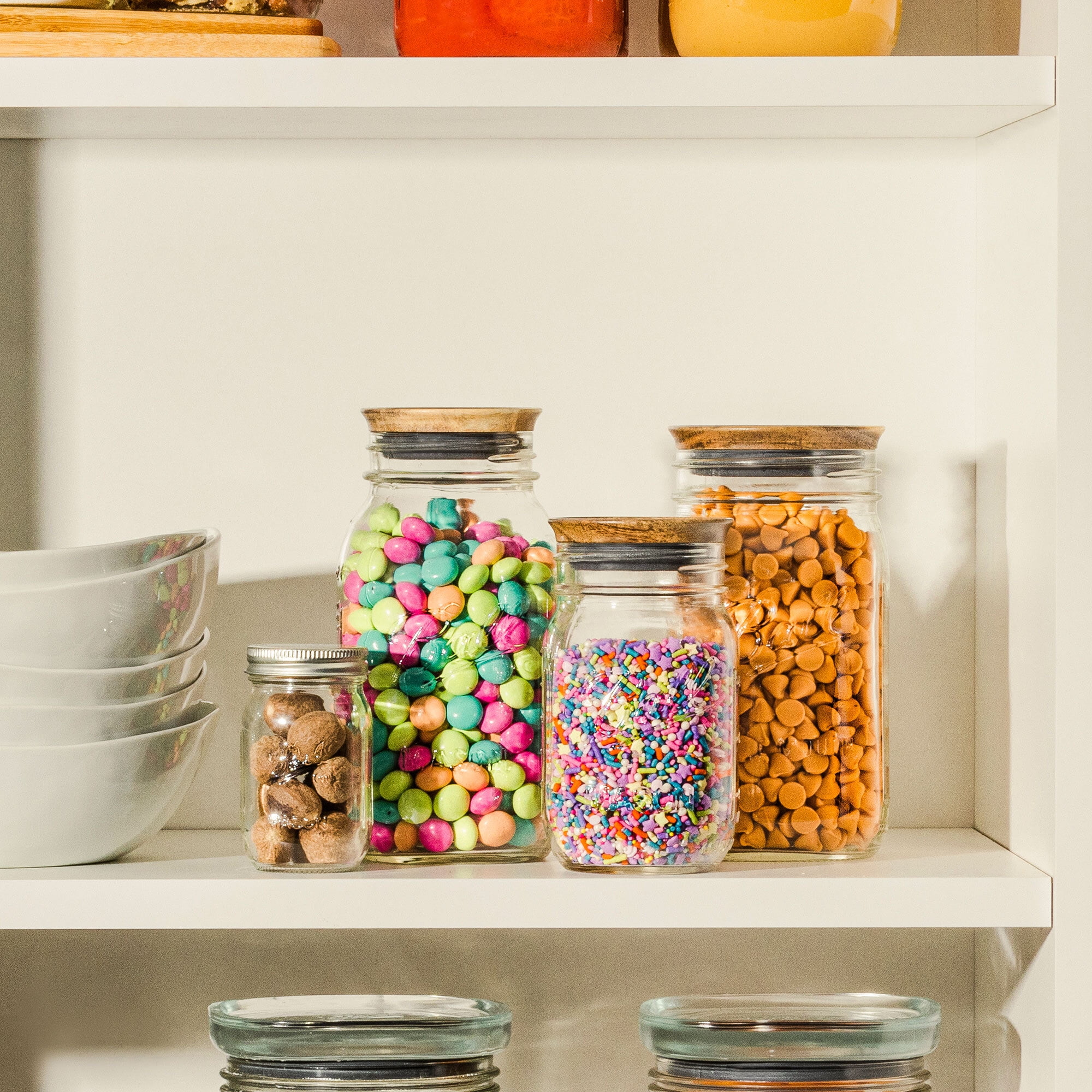 Mason Jar Storage