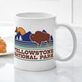 thumbnail image 5 of CafePress - Yellowstone National Park Mug - 11 oz Ceramic Mug - Novelty Coffee Tea Cup, 5 of 6