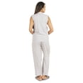 thumbnail image 4 of Phagun Pajamas Set Printed Rayon Sleepwear Sleeveless Nightwear For Women, 4 of 7