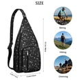 thumbnail image 2 of Nebula Cloud Crossbody Bag - Cosmic Dust & Stars Pattern (Breathable), 2 of 4
