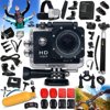 WATERPROOF Digital Camera / Camcorder HD 1080p H.264 KoolCam AC300 w/ Wifi + ULTIMATE Accessories Kit Includes: Head Strap + Adjustable Bike Mount + Helmet Mount + + Long Life Battery + USB Charging C