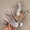 Silver, variant on Women Plus Size Height Increasing Round Toe Buckle High Heeled Sandals Spring Summer Trendy White