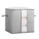 thumbnail image 2 of Fiudx Caja de Almacenamiento Plegable, Organizador con Tapa, Cremallera Resistente y Asas, Organizador Versátil para Armario de Dormitorio, Ahorra Espacio, Tallas M/L/Xl/Xxl, 2 of 3