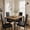 Retro Brown and Black, variant on Aiho 2-Person Dining Table Set with Steel Frame – Compact Kitchen Table & 2 Benches, Space-Saving Design for Small Spaces, Ideal for Café, Restaurant, Kitchen & Living Room ,Grey