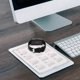 thumbnail image 5 of Silicone Watchband For Huawei Band 9 8 Replacement Strap with Steel Silver Buckle - Grey, 5 of 5