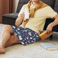 thumbnail image 3 of Wukai Bamboo Panda Men’s Short Pajama Pants With Pockets Soft Sleep Pj Shorts for Men-3X-Large, 3 of 6