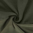 thumbnail image 4 of Blusas Casuales de Punto Gofre con Cuello en V para Mujer, Camisetas de Corta, Blusas Holgadas Verde XL, 4 of 9
