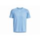 thumbnail image 4 of Camiseta Under Armour para hombre Team Tech azul de manga corta talla L, 4 of 6