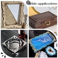 thumbnail image 2 of 120pcs Iron Filigree Corner Embellishments Hollow Triangle Wrap Connector Hollow Charm Pendants Tibetan Metal, 2 of 7