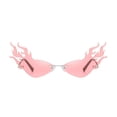 thumbnail image 2 of Gafas de sol HUOGUO Fashion Irregular Cat Eye UV400 para hombre y mujer, 2 of 2