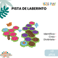 thumbnail image 4 of Pista de Carros de Dinosaurio Let´s Play Laberinto y Juguete de Construcción Educativo 33 pzas, 4 of 9