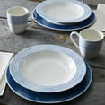 thumbnail image 4 of Noritake Blue Hammock Round Platter, 4 of 7