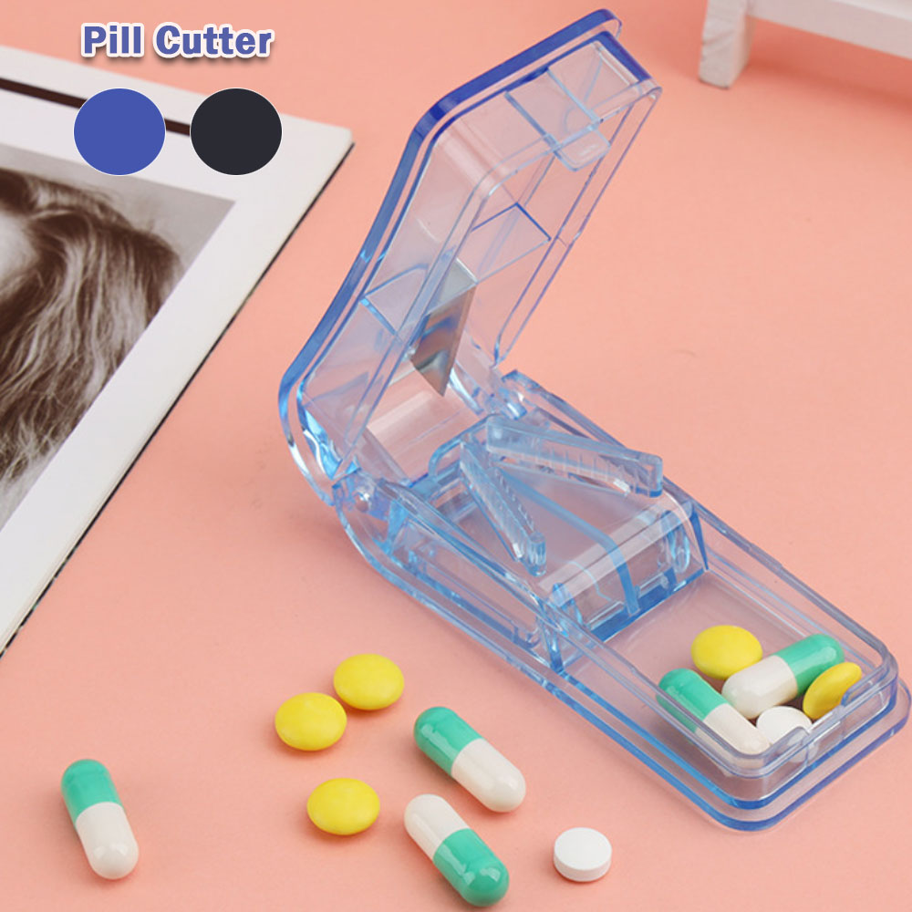 Lieonvis Multiple Pill Cutter for Pills Adjustable Pill Splitter for