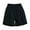 Black, variant on WOYY Toddler Girls Dressy Shorts Breathable Elastic Waist Casual Suit Shorts, Sizes 4-15