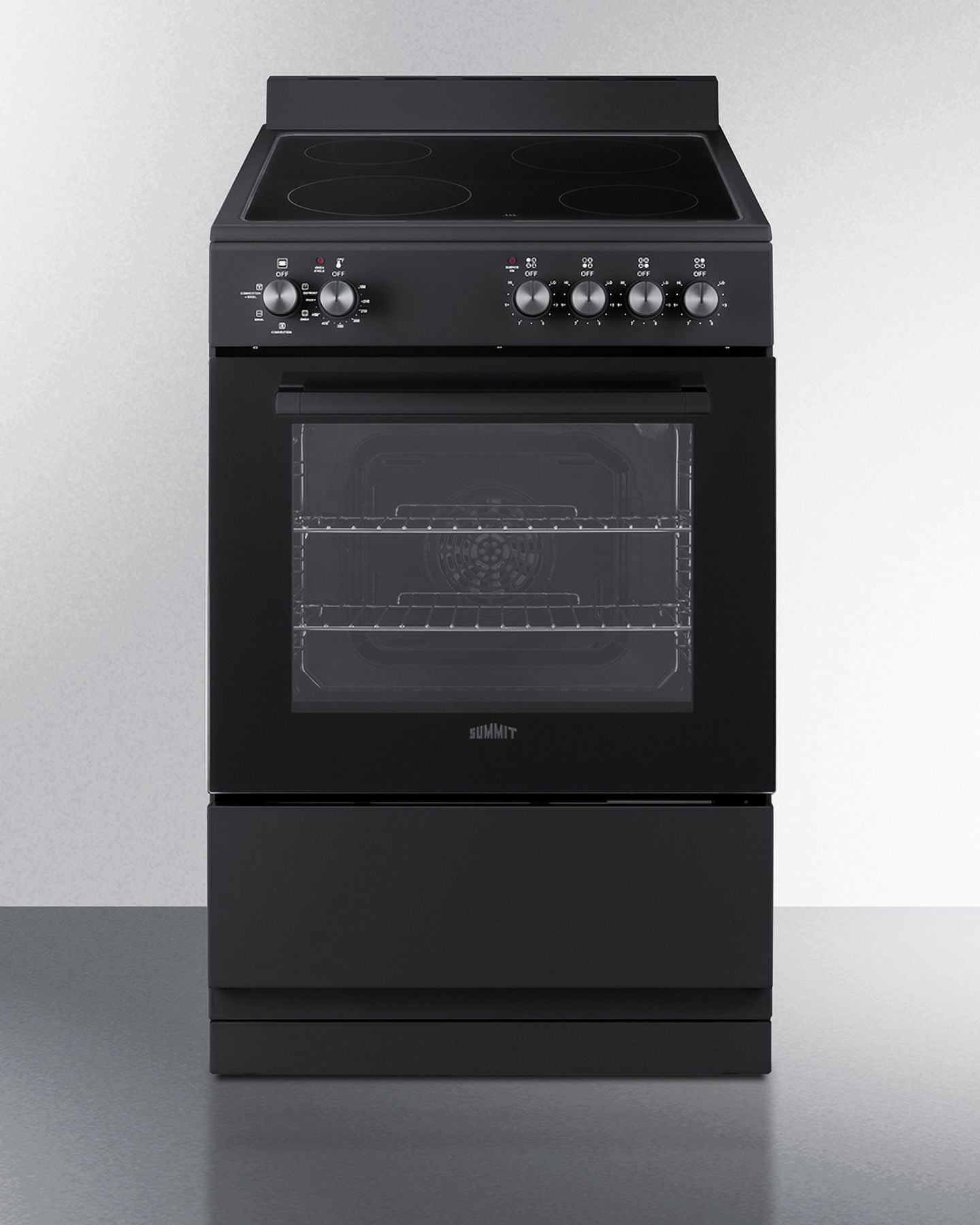 24" Wide Electric Smooth-Top Range