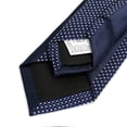 thumbnail image 2 of Yongchuantie Men's Ties Navy Blue White Polka Dot Ties for Men 2.36 Inches Slim Neckties + Gift Box, 2 of 7